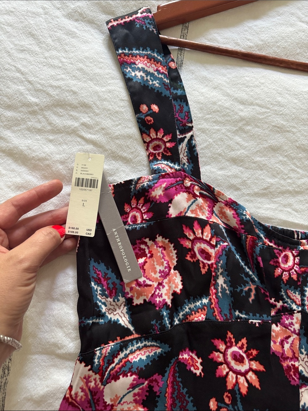 NWT Maeve Anthropologie Floral Midi Dress